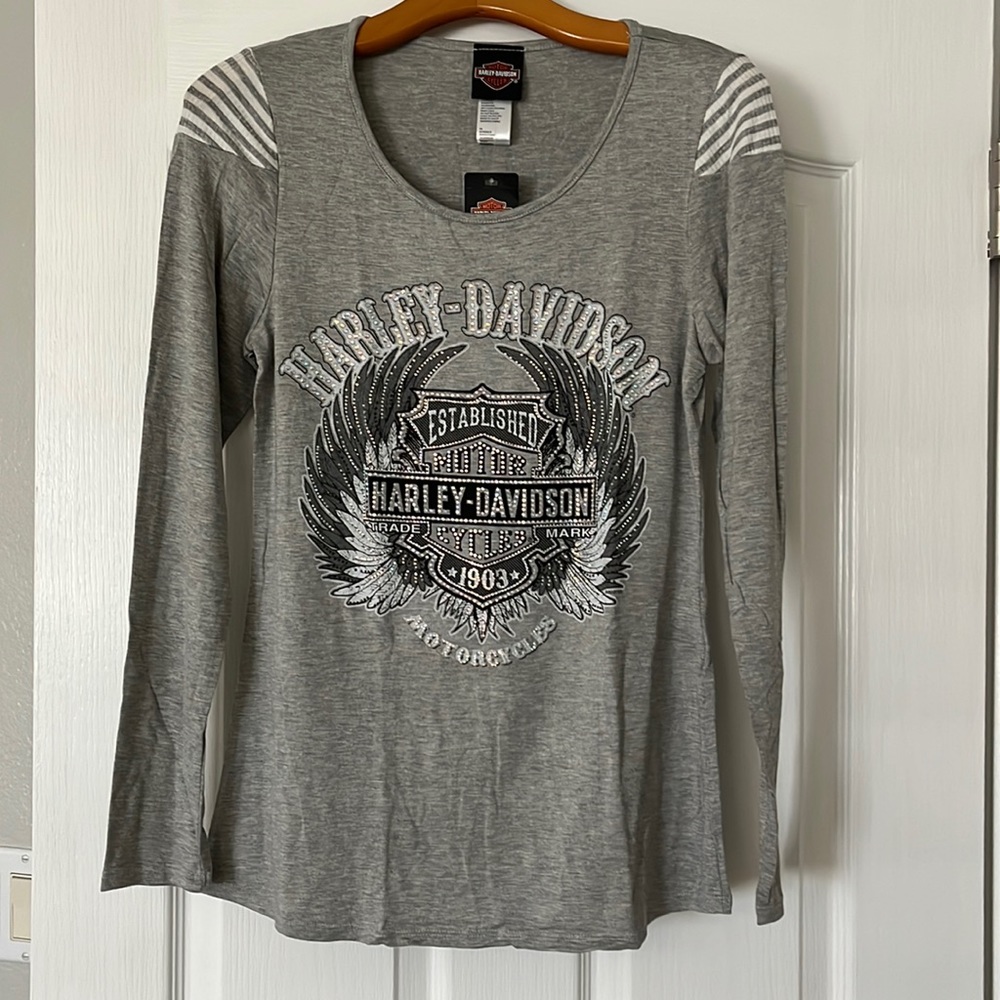 NWT Harley Davidson Long Sleeved Tee
